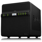 Synology 4 bay NAS DS420j (Diskless), 4-bay; 1GB DDR4