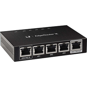 143-1.gif ER-X Ubiquiti EdgeRouter X, 5-Port, single Passive PoE