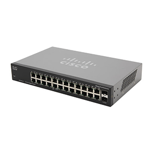 240.gif Cisco SG110-24 24-port Gigabit with 2 Mini-GBIC Ports Switch
