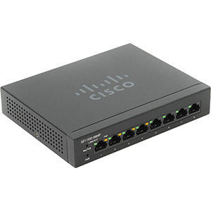 241.gif Cisco SG110D-08 8-port 10/100/1000Mbps Unmanaged Switch