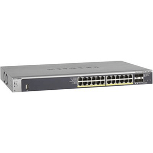 380-1.gif NETGEAR ProSAFE M4100-24G-POE+ Switch 24 Port Gigabit GSM7224P-100NES