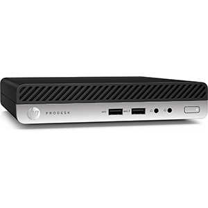 HP-ProDesk-400-1.jpg HP ProDesk 400 G4 8th gen Intel® Core™ i5 i5-8500T 8 GB DDR4-SDRAM 256 GB SSD Mini PC Black,Silver Windows 10 Pro