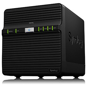 Synology-4-bay-NAS-DS420j-.jpg Synology 4 bay NAS DS420j (Diskless), 4-bay; 1GB DDR4